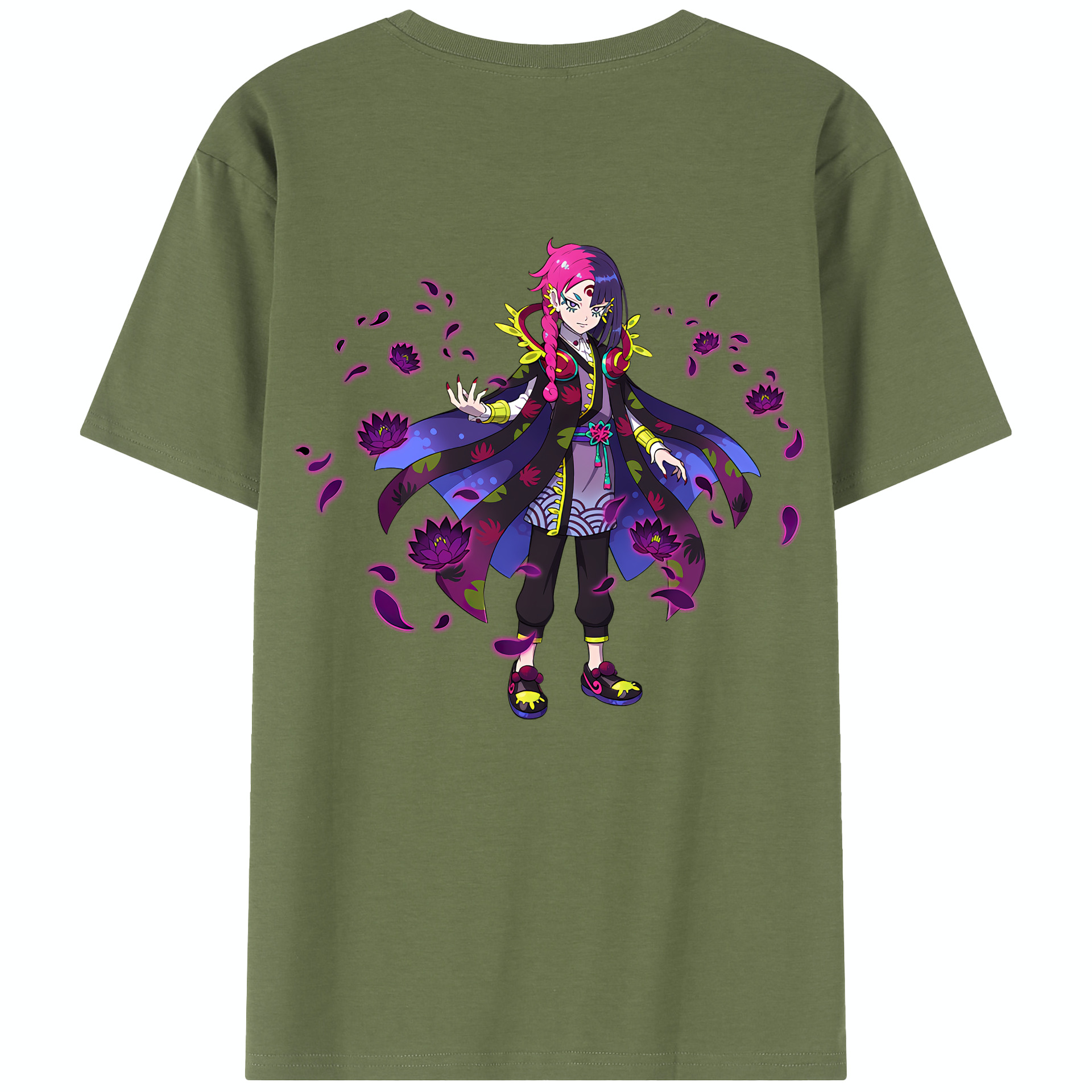 （画像用） 妖怪ウォッチ Yo-kai Watch 綿100％半袖Tシャツ（背面プリント）